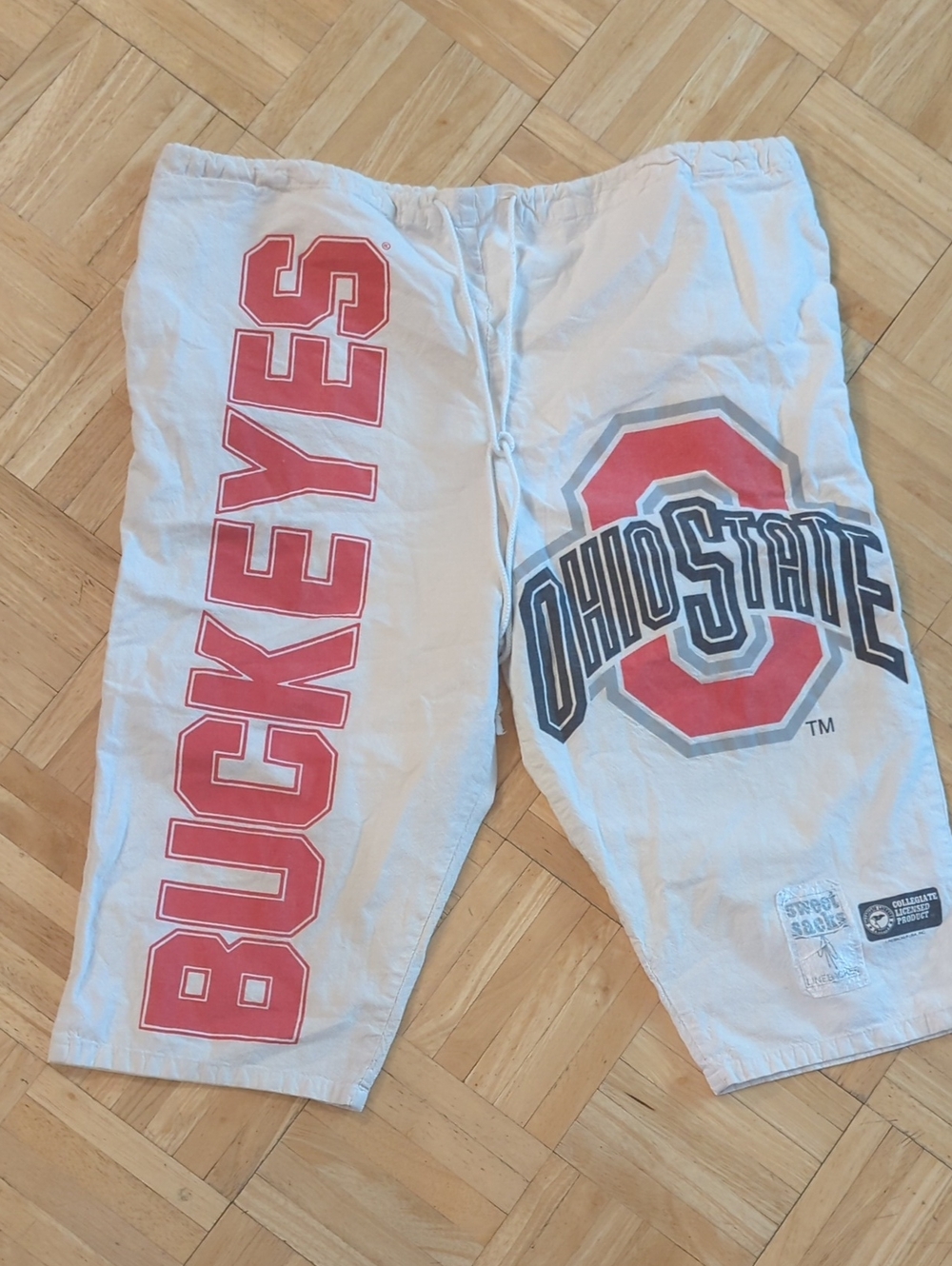 Sweet Sacks Linebacker Vintage 90s Ohio State Buckeyes Shorts College Sport Rare